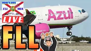 🔴  LIVE | FLL Plane Spotting | Fort Lauderdale-Hollywood International Airport | February 10, 2026