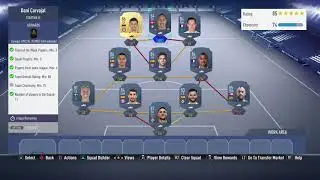 FIFA 19 FUT 19 Headliner Dani Carvajal