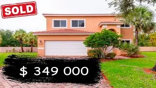 Real estate for sale in the Miami area. Large 4-bedroom house.