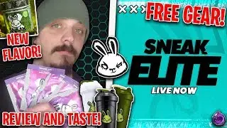 Sneak Energy Drink - REVIEW | *NEW* ELITE Program! REWARDS AND GEAR!!
