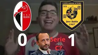 BARI JUVE STABIA 0-1: SERIE C PROGRAMMATA DA DE LAURENTIIS?