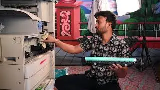 Canon 2870 Xerox Machine drum Change//any Xerox Machine Drum Change//New Drum//Studio Pushpanjali