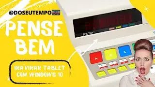 PENSE BEM TABLET COM WINDOWS 10? Tec Toy Tr&aacute;s de   Volta Sucesso dos Anos 80 e 90