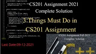Cs201 Assignment 1 Fall 2021 File Complete Solution II How to Make VU CS201 Assignment No 1 Easily?