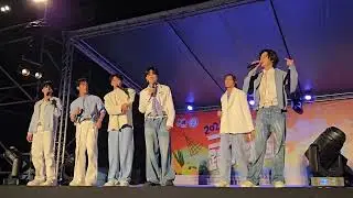 2025/11/01 彰化二水跑水節 團體直拍（沒去過的地方+陪你Sha la la +一起看月彎彎+Young Blood) 