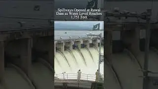 Rawal Dam Spillways Opened  Water Level #Update