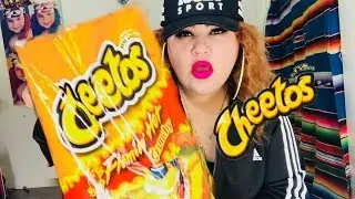 BIGGEST BAG OF HOT CHEETOS EVER!