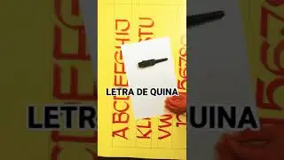 Curso de Cartazista : Como fazer cartazes letra de quina