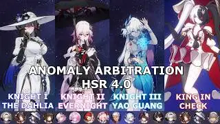 NEW Anomaly Arbitration 4.0 (9 Star Clear & 2 Star King in Check) | Honkai Star Rail