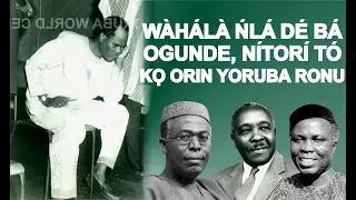 NIBO LẸYIN N GBE, NIBO LẸYIN WA, NIGBA TI OGUNDE KỌRIN YORUBA RONU, TI ORIN NAA DI WAHALA RẸPẸTẸ