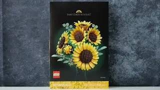 LEGO Botanicals 11502 Sunflower Bouquet - LEGO Speed Build Review