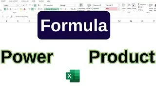 Power Formula in Excel - Product Function in Excel - Excel Formulas