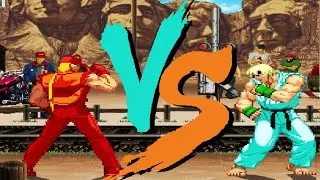 Terry Bogard VS Ken Masters Mugen Street Fighter VS KOF | Mugen