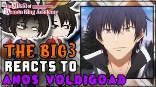 The Big 3 + Goku reacts to anos voldigoad(Dragon ball Z),(One piece),(Naruto)