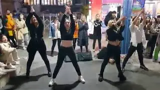 20191108 today hongdae dance team 레드스파크 Red Spark busking 04 - Kill This Love _ BLACKPINK
