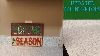 How to |Update kitchen countertops|Approximately $10|Vlogmas day 18