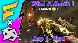 Map 1 Highlights - Fancy United Esports VS X10 Esports | Valorant India Invitational SEA Qualifier
