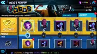 Marvel Strike Force New Update Real Time Arena Mojo's Mayhem