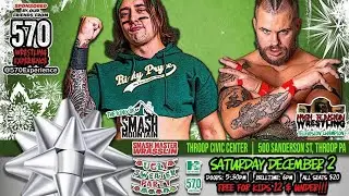 Ricky Pryce vs Mike Skyros SMASHMASTER Wrasslin (12/2/23)