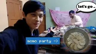 Room Shift ke Baad Momo Party 😋 | New Room Vlog