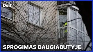 Tiesiogiai – daugiabutyje Vilniuje  įvyko sprogimas: komentarai