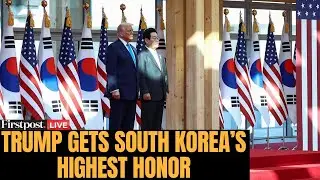 ПРЯМОЙ ЭФИР: Южная Корея вручает Трампу высшую награду страны за &laquo;вклад в дело мира&raquo; | N18G