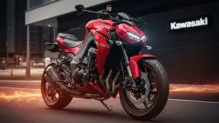 Kawasaki Z1000 2026 Red 🔥 Brutal Power, Sound & Street Dominance
