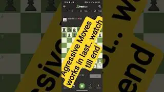 🔥🔥Aggressive Moves work in last