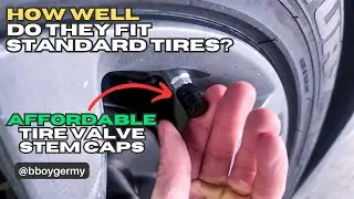 How Well Do They Fit Standard Tires? Affordable Tire Valve Stem Caps