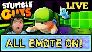 AYO MABAR ALL EMOTE ON!! Stumble Guys [LIVE]