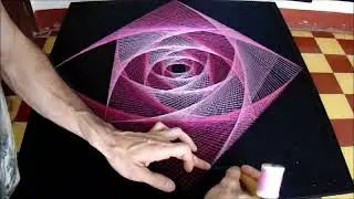 string art laberinto segunda parte por jorge de la tierra