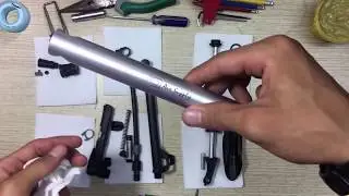 Gyro GM-71 Micro Floor Pump - Disassembly and lubrication