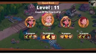 FarmVille 2 ❄️Country Escape ❄️ Watch how to grow a beautiful farm | Level 11