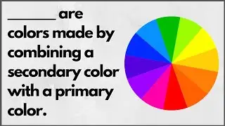 Color Wheel QUIZ | Color Theory Basics Question and Answer