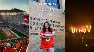 🎄❤️ Vlogmas Day 16: Last Finals EVER! 🎓 Graduation Countdown & Night Skincare Routine