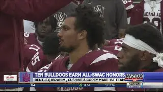 Ten Alabama A&M players earned All-SWAC Honors