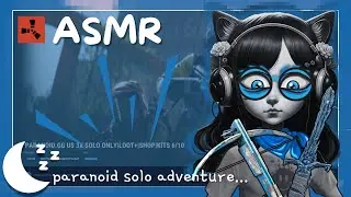 ASMR Rust 🎧Paranoid PVP Modded Server 😨 Relaxing Whispers + Keyboard Sounds 💤