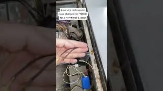 Repairing a washer at my laundromat #repair #business  #sidehustle #vending #smallbusiness