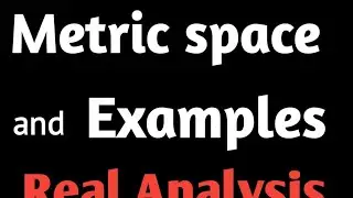 Metric space and examples part 1|Metric space definition|Definition of metric|Example of metric spac