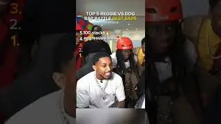 top 5 reggie vs ddg rap battle best bars #reggie #ddg #kaicenat #fyp #viral #top5 #foryou #trending