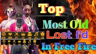 Free Fire Top 3 Most old lost I'd in my Guild...and old Guild