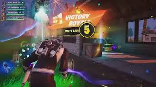 Black Warp Point Ranger in Fortnite Blitz Royale Victory!💣