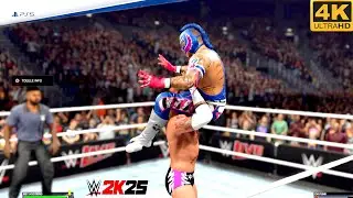 CM Punk vs Rey Mysterio &ndash; Legendary Clash | WWE 2K25