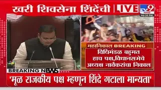 Shivsena 16 MLA Disqualification | Rahul Narwekar | 'शिंदे गट पात्र, सरकारला कोणतही धोका नाही'
