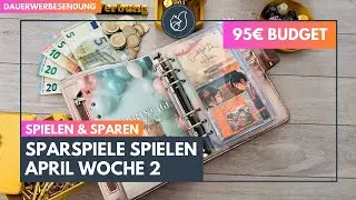 Sparspiele spielen APRIL 🐰 Woche 2 Notgroschen, Gesundheit & Geschenke #budgeting #sparen
