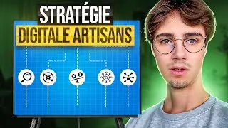 Strat&eacute;gie digitale simple pour artisans : les 5 &eacute;tapes pour trouver plus de clients