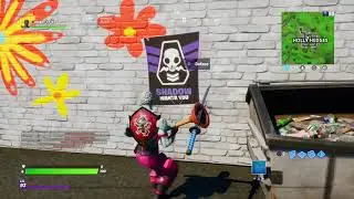 Deface GHOST or SHADOW Recruitment Posters Location - Fortnite Battle Royale