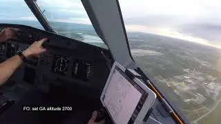 A320 UNNT/OVB landing with ATC/subs