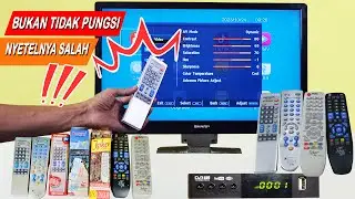 CARA SETTING YANG BENAR REMOTE CHUNGHOP|CHUNG HE|JOKER UNTUK TV SHARP