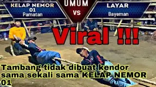 Partai UMUM || KELAP NEMOR 01 (pamatan)🆚 LAYAR (bayeman) @Maskucing_Chanel
